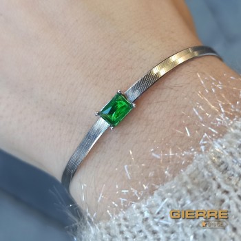 Rhodium zircon vert